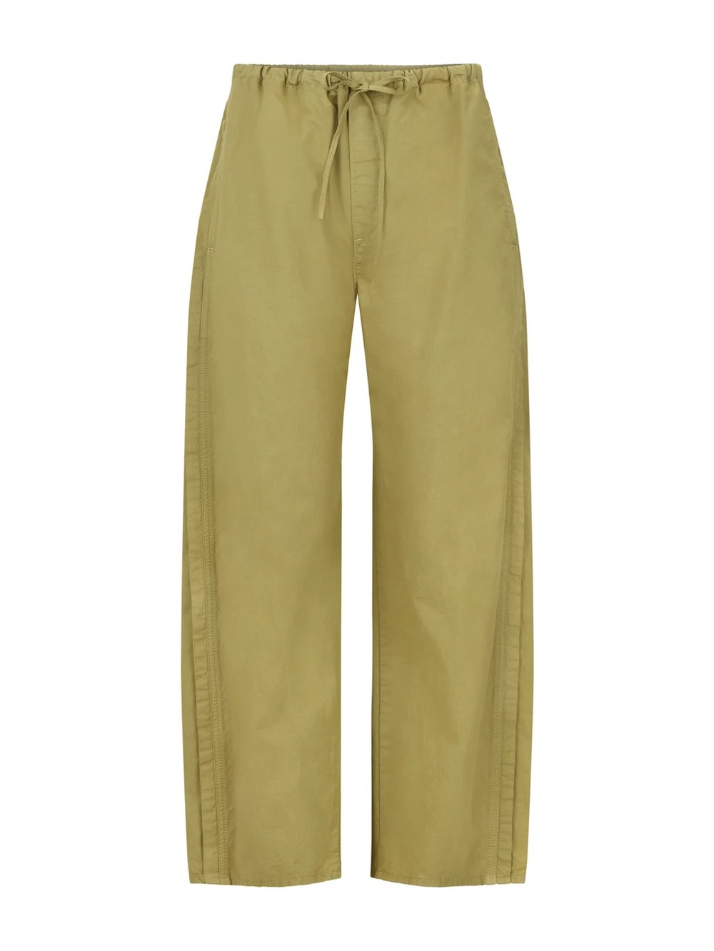 Amo Denim Simone Barrel Poplin Drawstring Pants in Sprig - NWT - Picture 2 of 8